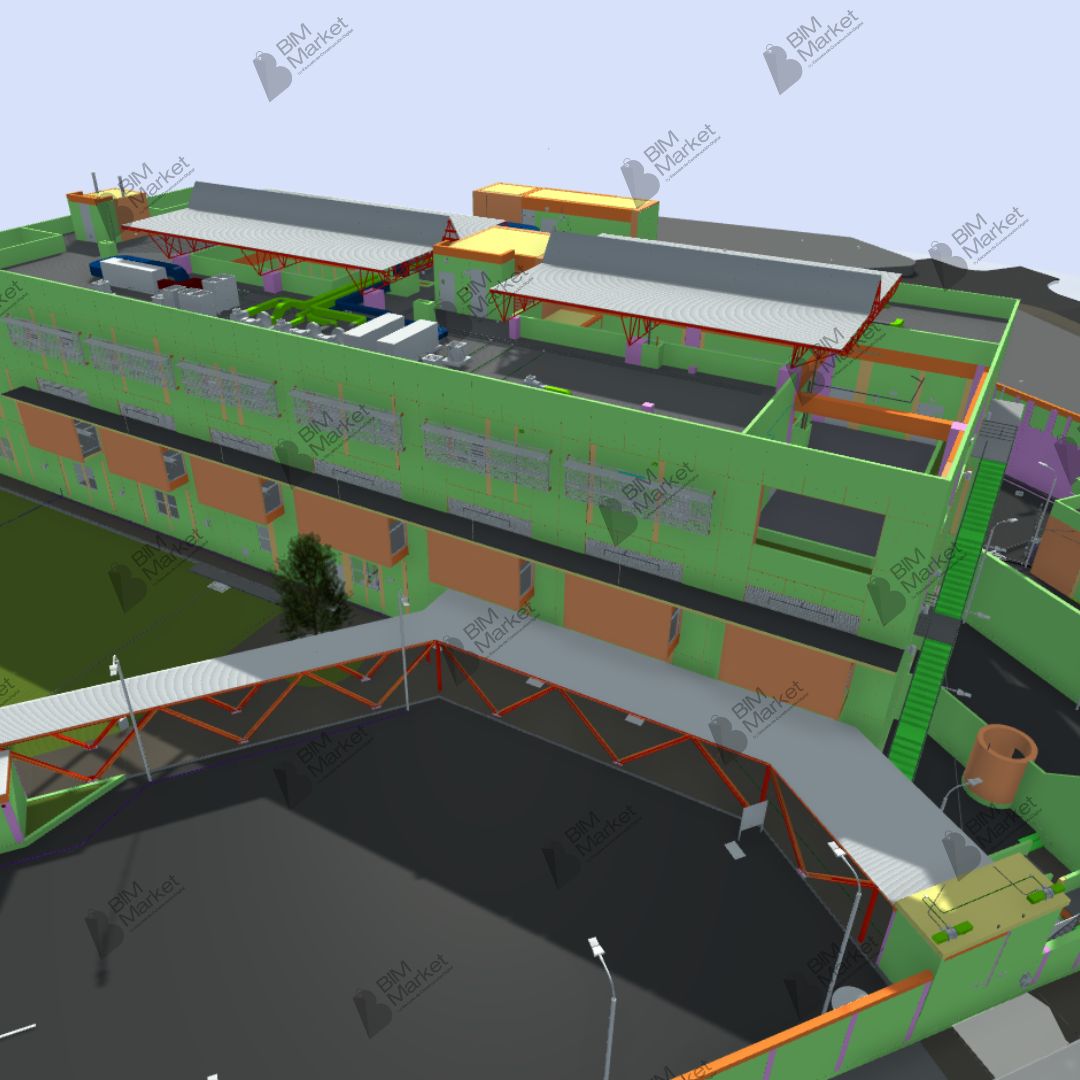Mega Paquete | 05 Plantillas + Manuales + Familias + Modelo hospital Revit
