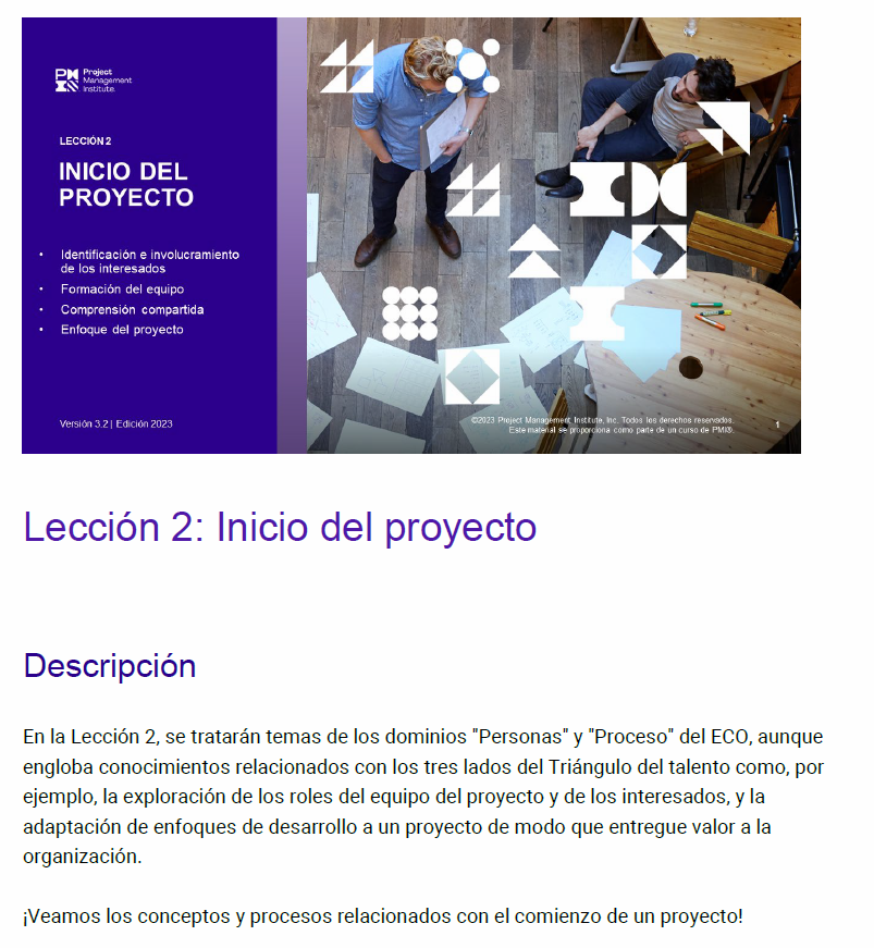 Guía Preparación para el Examen PMP
