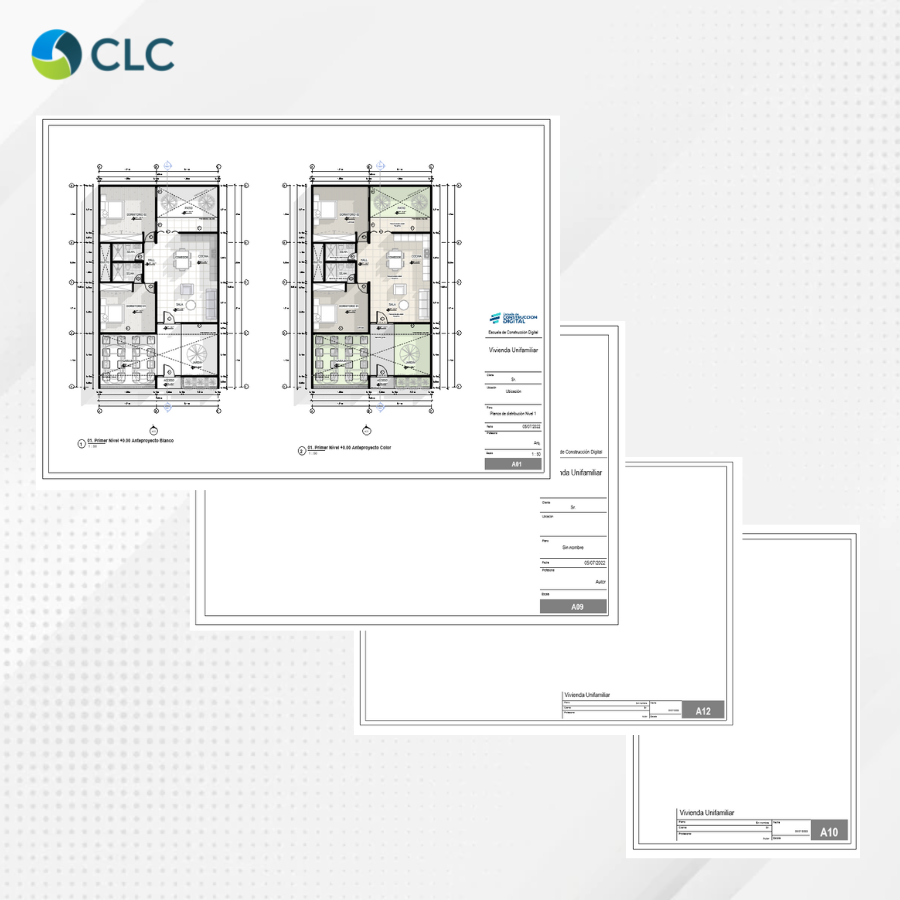Plantilla de Revit Arquitectura - Residencial