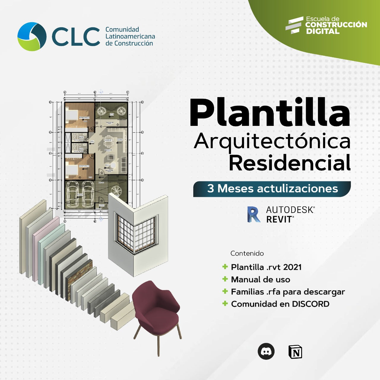 Plantilla de Revit Arquitectura - Residencial