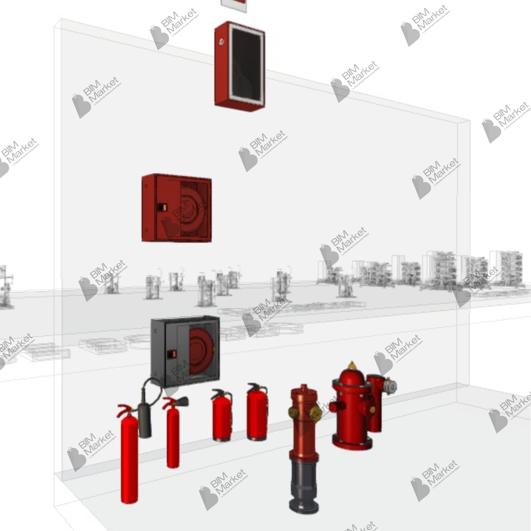 Plantilla Revit | Agua contra Incendio