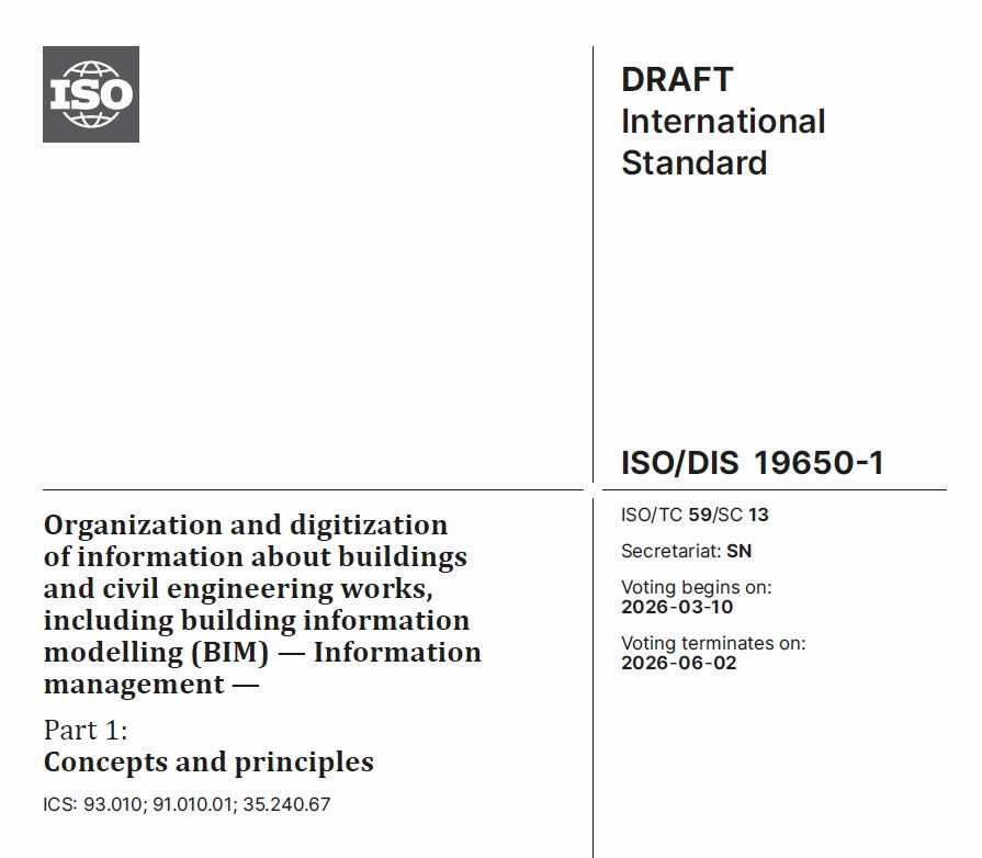 Paquete ISO 19650 1 y 2 versión 2026 - Español - Interpretación