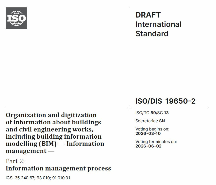 Paquete ISO 19650 1 y 2 versión 2026 - Español - Interpretación