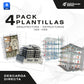 Mega Paquete | 05 Plantillas + Manuales + Familias + Modelo hospital Revit